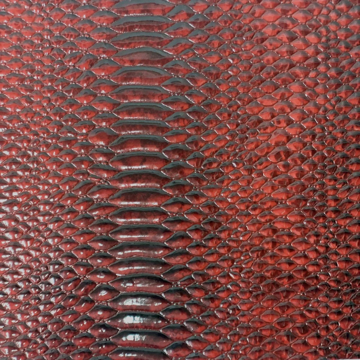 Culebra 3D Snakeskin - Dark Red