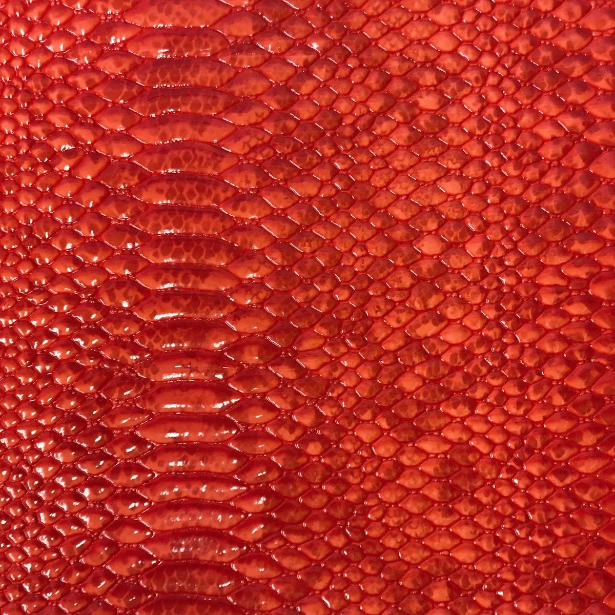 Culebra 3D Snakeskin - Red