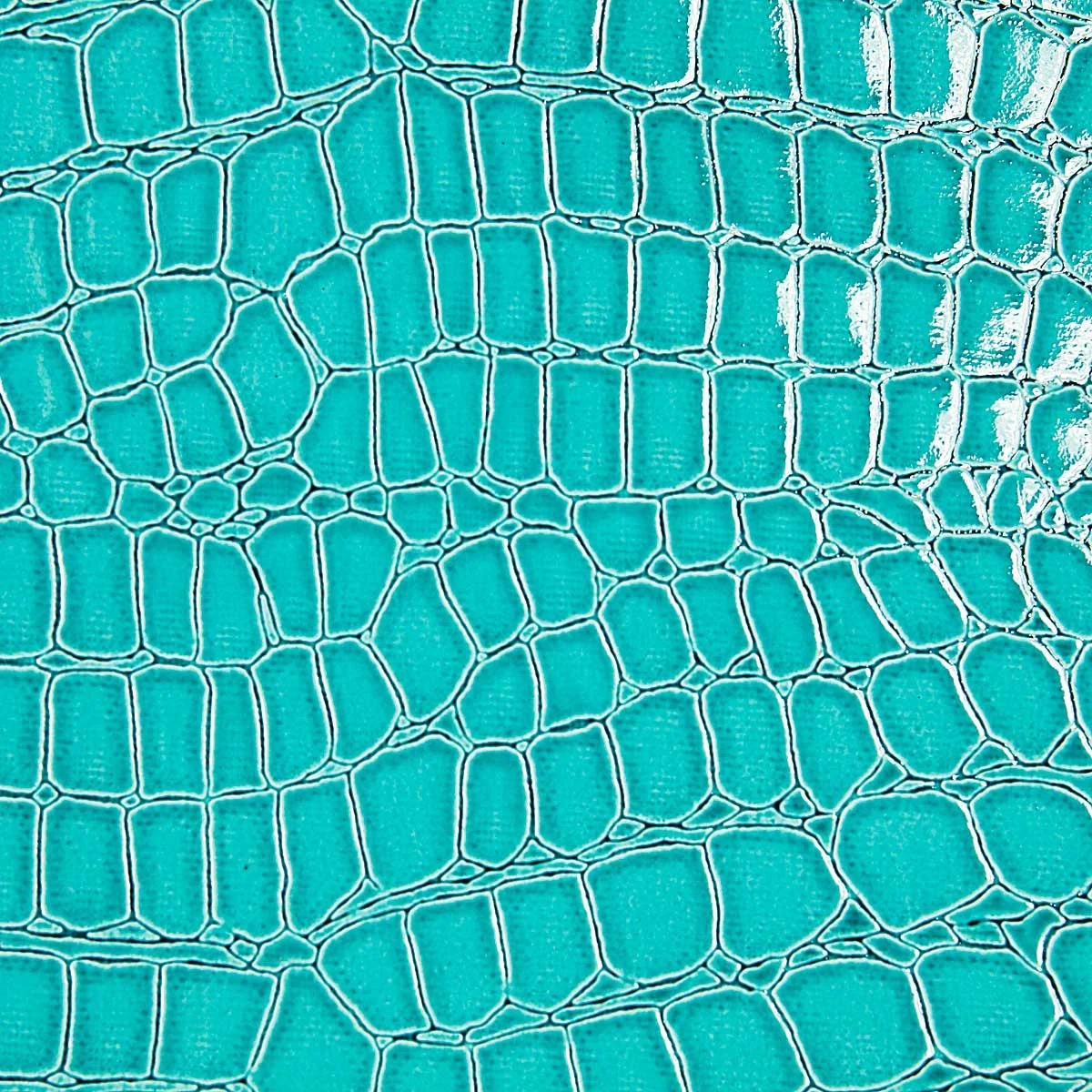 Faux Crocodile - Mint