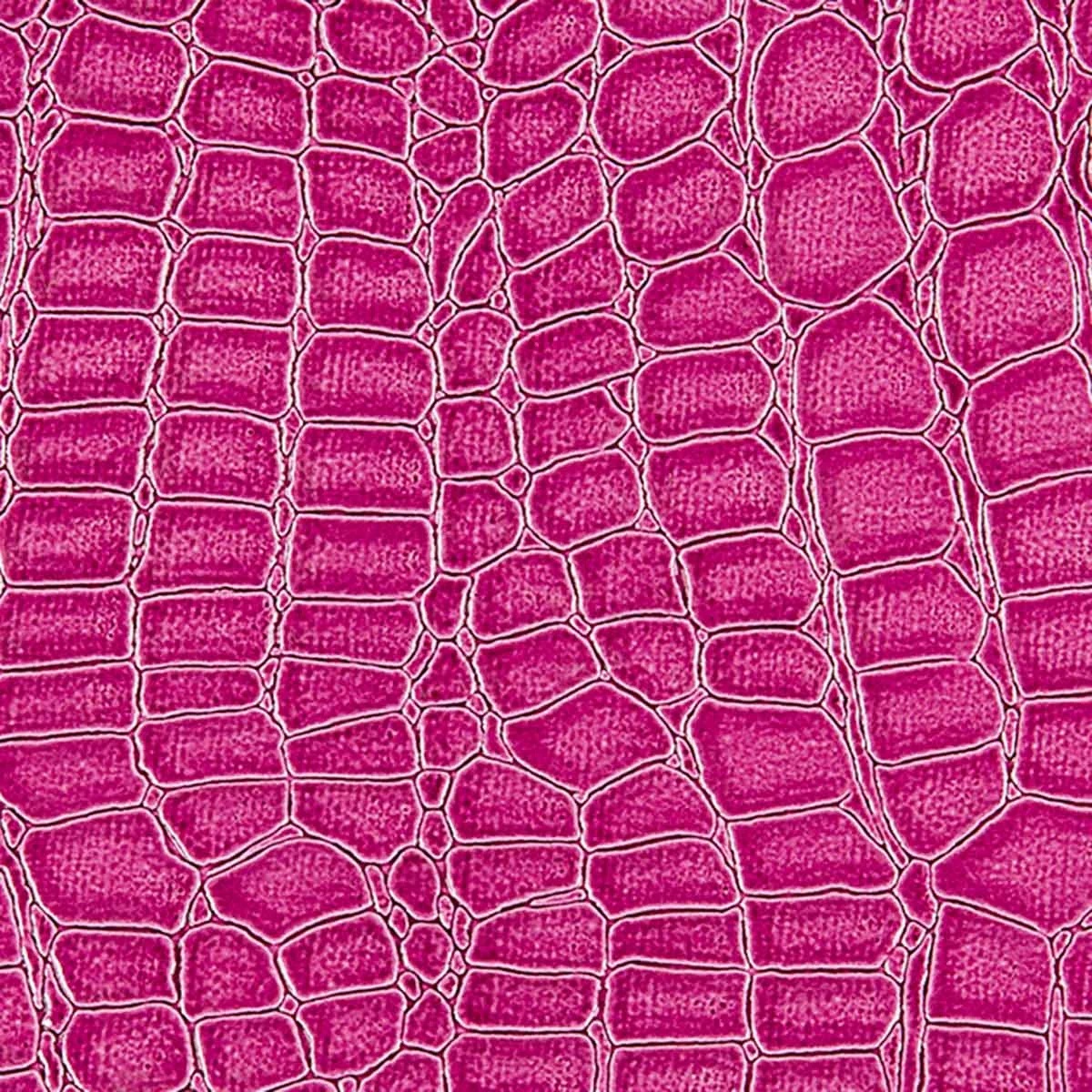 Faux Crocodile - Pink